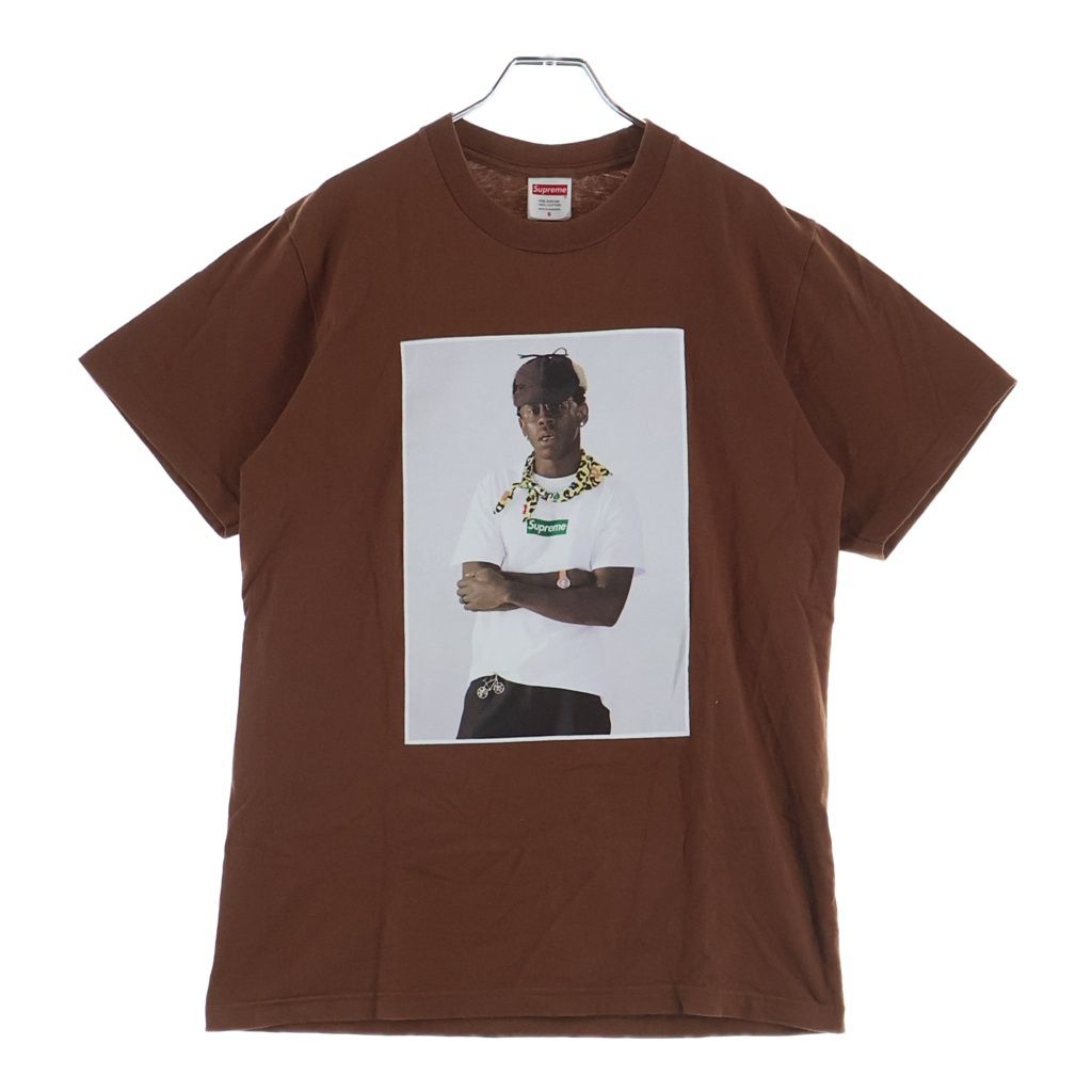 SUPREME (シュプリーム) 24AW Tyler The Creator Tee タイラーザクリエーター プリント 半袖Tシャツ カットソー ブラウン