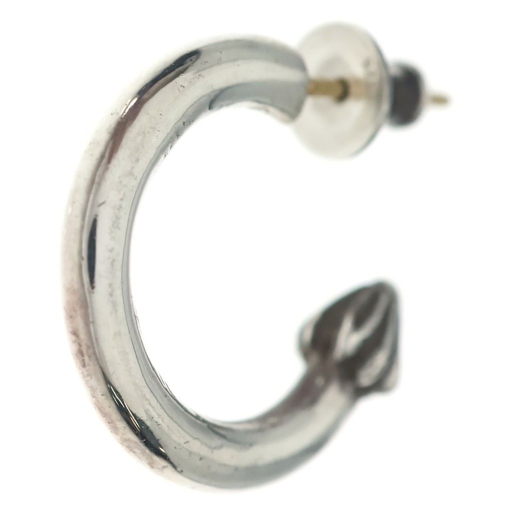 CHROME HEARTS (クロムハーツ) HOOP PLAIN プレーン フープピアス シルバー BCA101