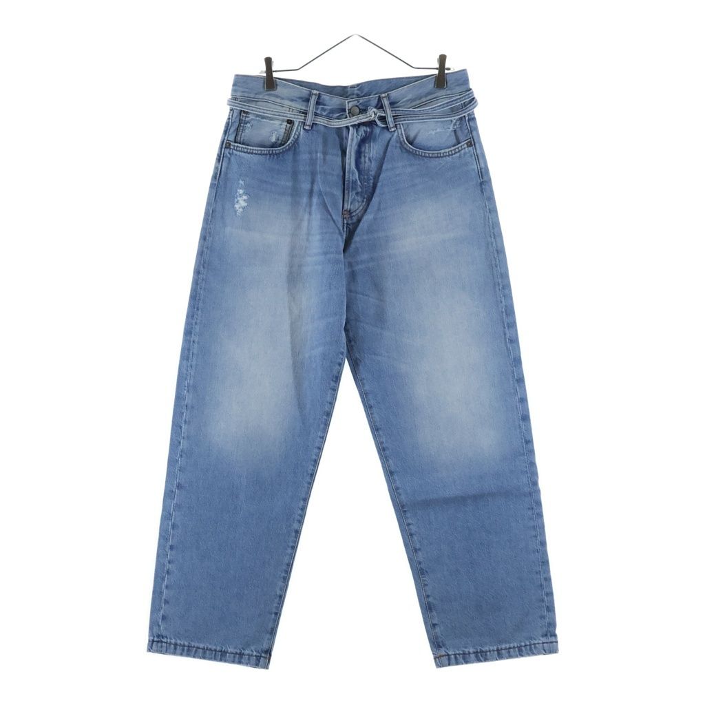 Acne Studios (アクネ ストゥディオズ) 1991 TOJ LIGHT BLUE VINTAGE 1991ルーズフィットジーンズ ワイドデニムパンツ インディゴ C00039