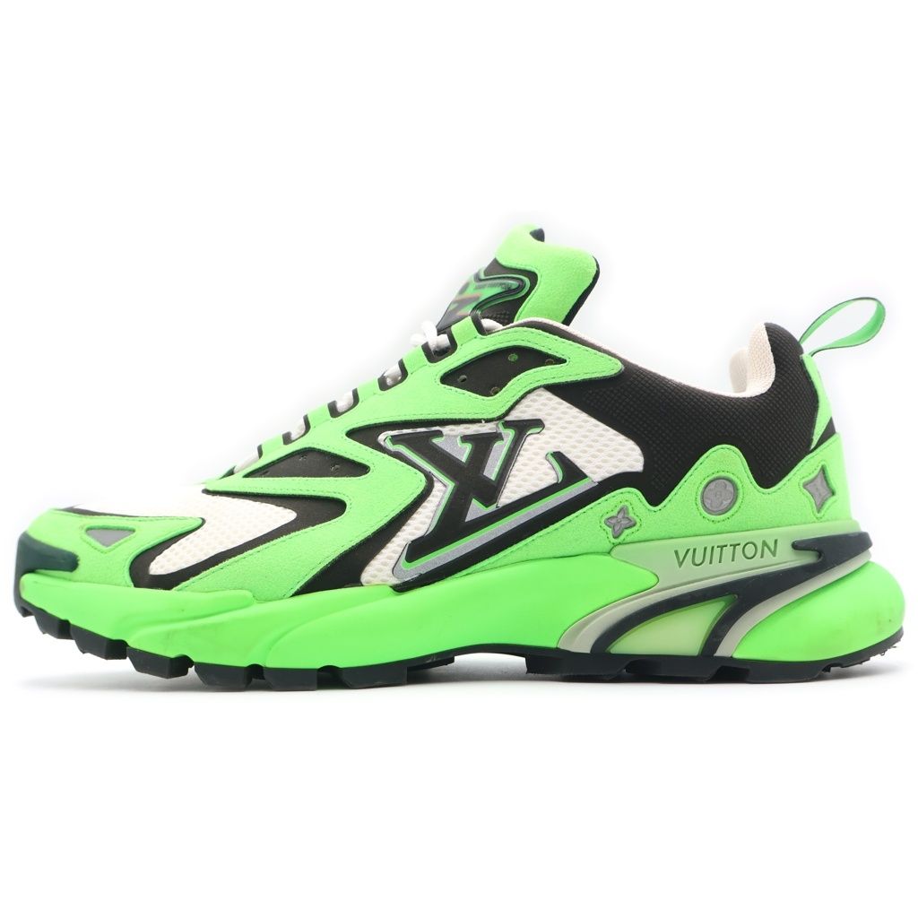 LOUIS VUITTON (ルイヴィトン) Runner Tatic Line MS0291 ランナータティック ライン ローカットスニーカー グリーン 7.5
