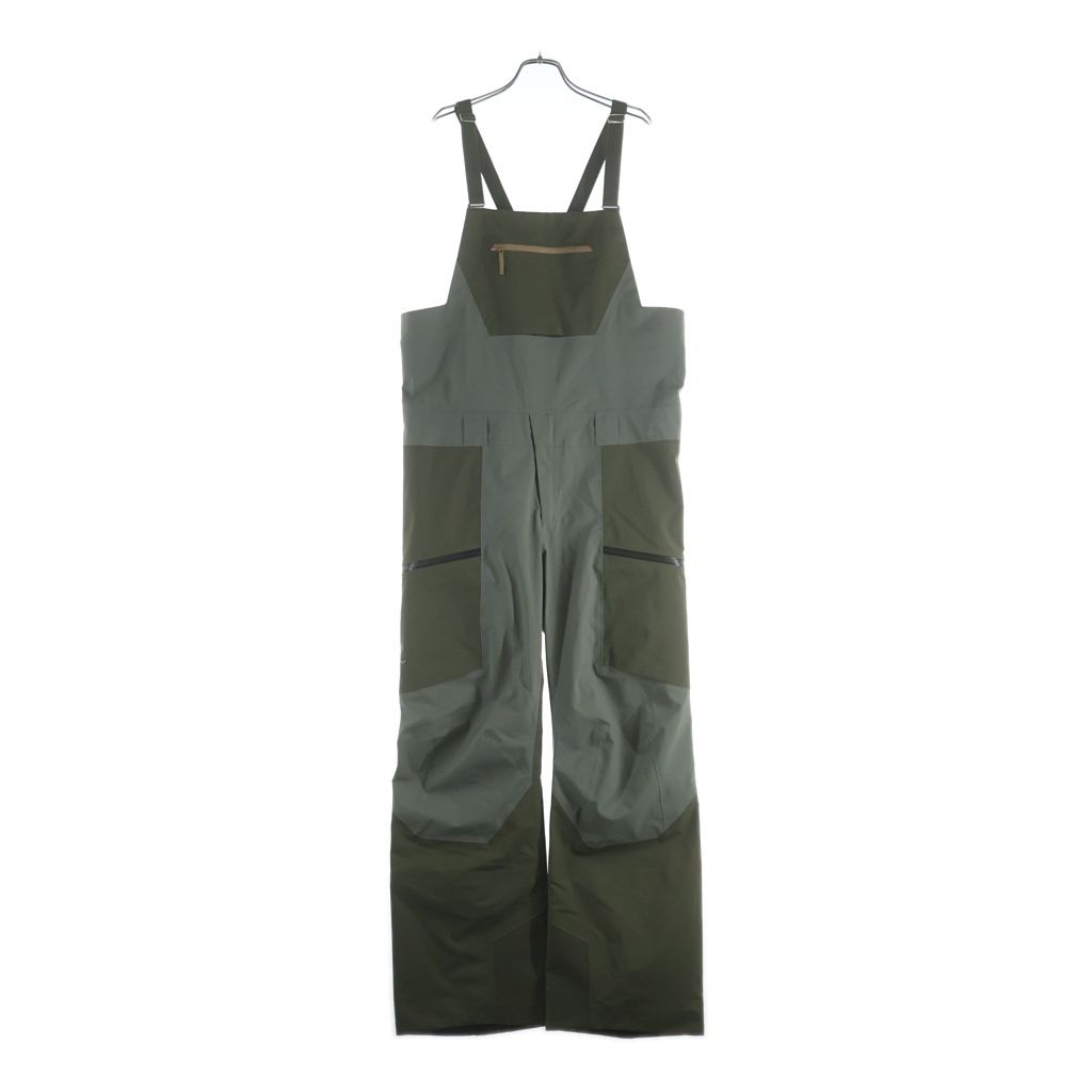 ARC'TERYX (アークテリクス) Saber Bib Pants Gore-Tex セイバービブ ゴアテックス ナイロンオーバーオール パンツ カーキ X000008924