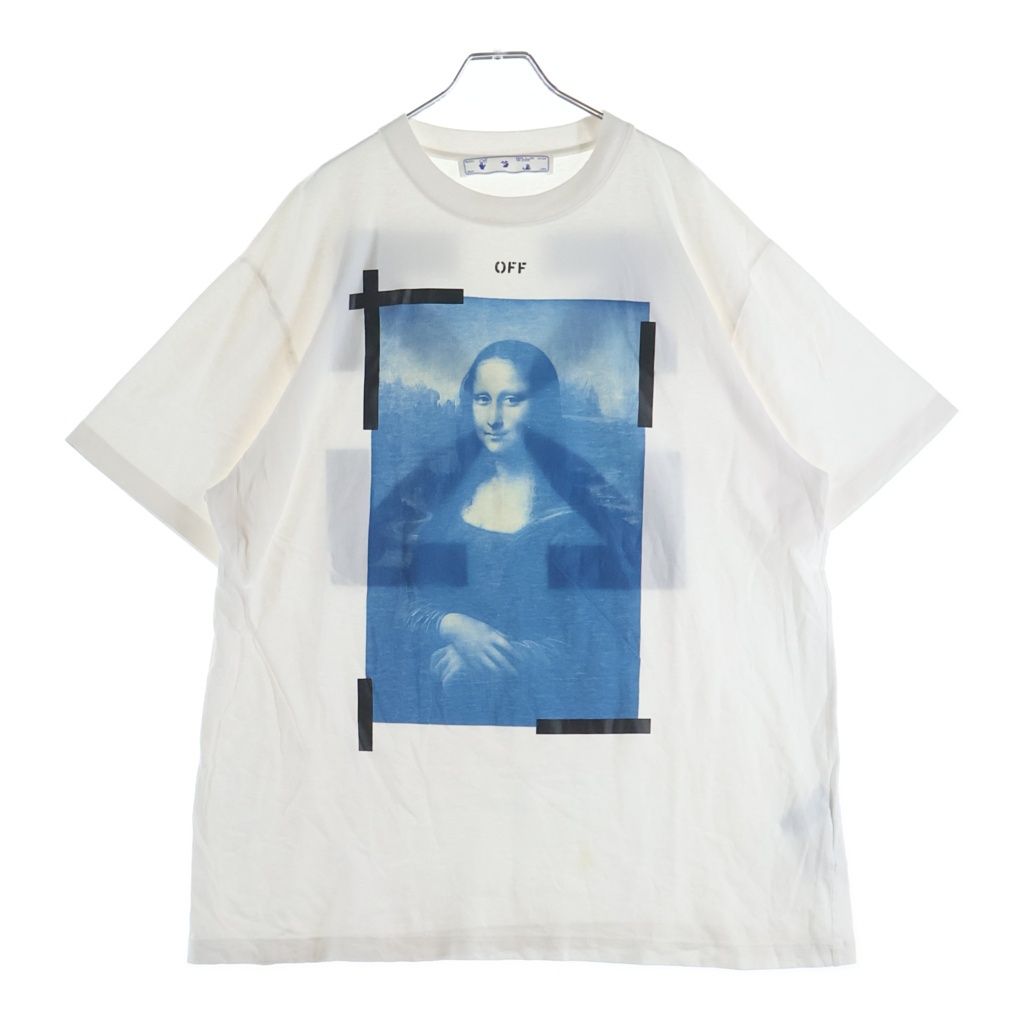 OFF-WHITE (オフホワイト) 21SS Monalisa T-Shirt モナリザ 半袖Tシャツ ホワイト OMAA038R21JER001