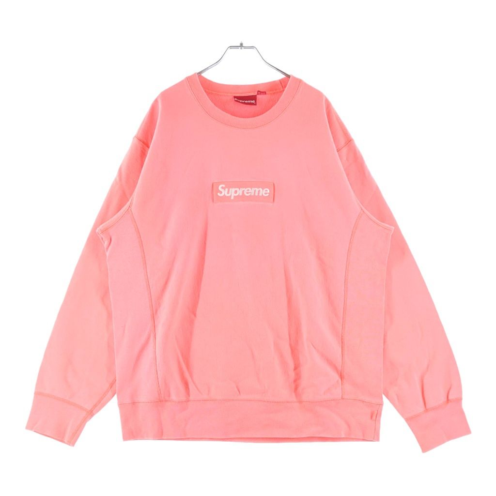 Supreme ピンク クルーネック スウェット | ヤマダウェブコム