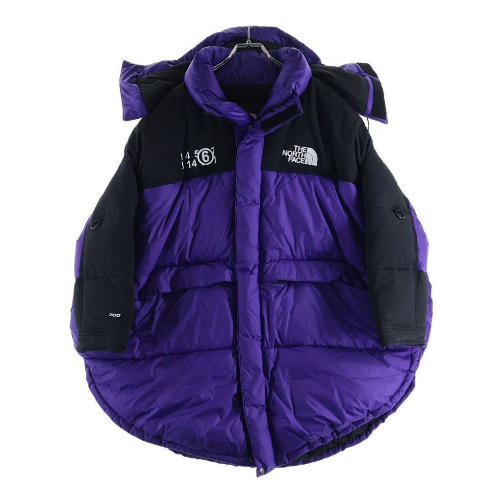 THE NORTH FACE (ザノースフェイス) 20AW×MM6 Circle Himalayan Parka ヒマラヤンパーカー ダウンジャケット ブラック/パープル S62AA0034