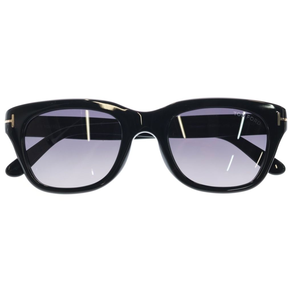 TOM FORD (トムフォード) SNOWDON スノードン ウェリントンフレーム サングラス メガネ ブラック TF237-F