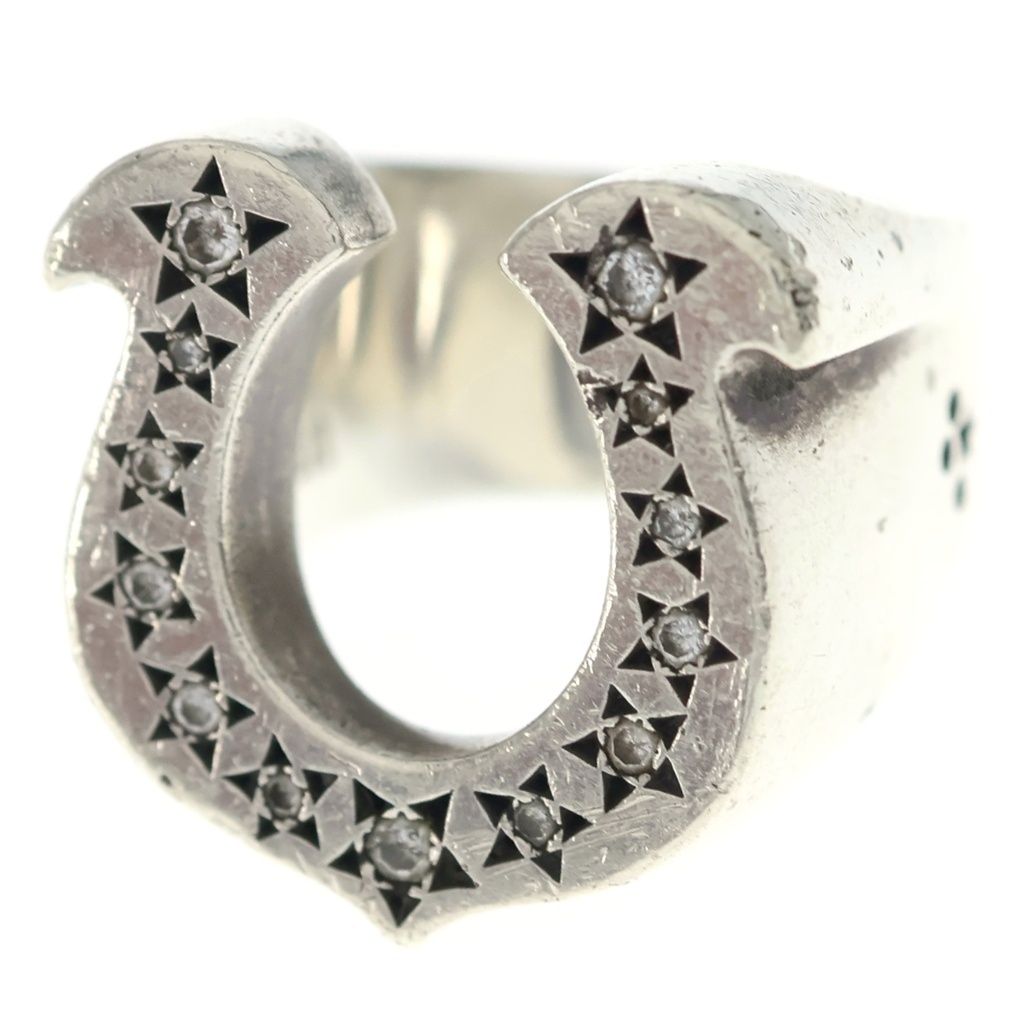 TENDERLOIN (テンダーロイン) T-H.S RING SILVER ホースシューリング ダイヤ シルバー