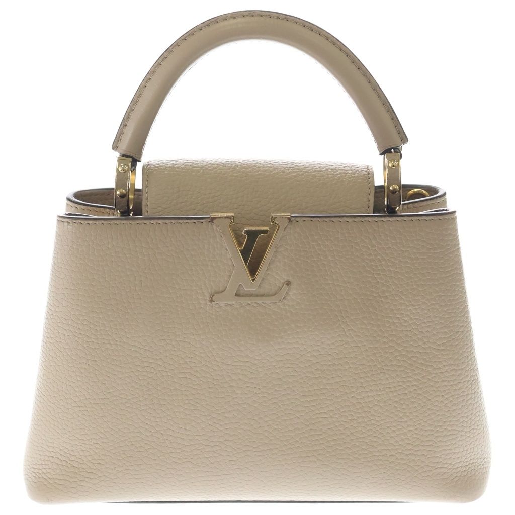 LOUIS VUITTON (ルイヴィトン) カプシーヌBB パルナセア 2WAY ショルダーバッグ ハンドバッグ M94634 ガレ ベージュ