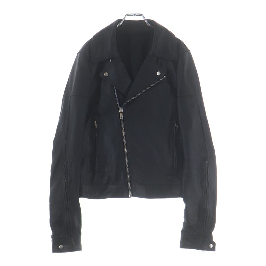 Rick Owens (リックオウエンス) 23SS DRACUBIKER レザージャケット ダブル ライダースジャケット ブラック RU01C4767-LNV
