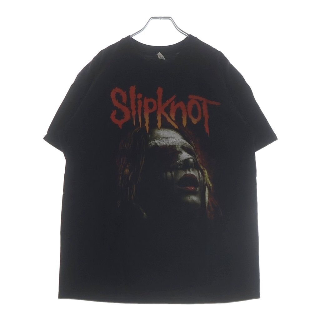 VINTAGE (ヴィンテージ) 00s SLIPKNOT 2013 スリップノット バンド 半袖Tシャツ カットソー ブラック