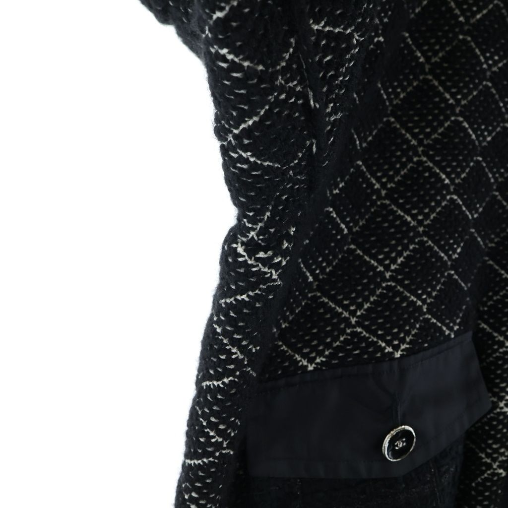 CHANEL (シャネル) Cashmere Blouson ココマーク ツイードポケット 