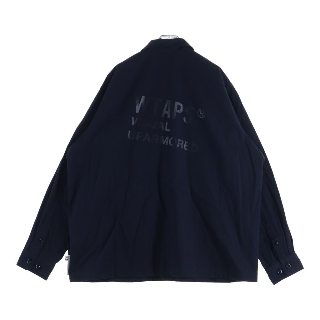 WTAPS (ダブルタップス) 26SS JMOD / LS / NYCO. WEATHER. CORDURA バックプリントファティーグジャケット ネイビー 261WVDT-SHM02