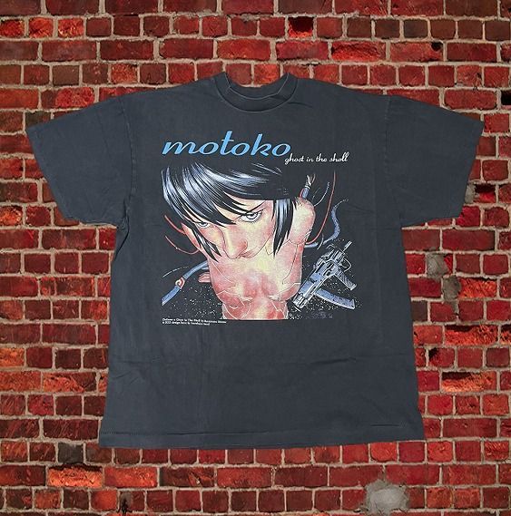攻殻機動隊 GHOST IN THE SHELL 草薙素子 Deftones Around the Fur オマージュ Tシャツ