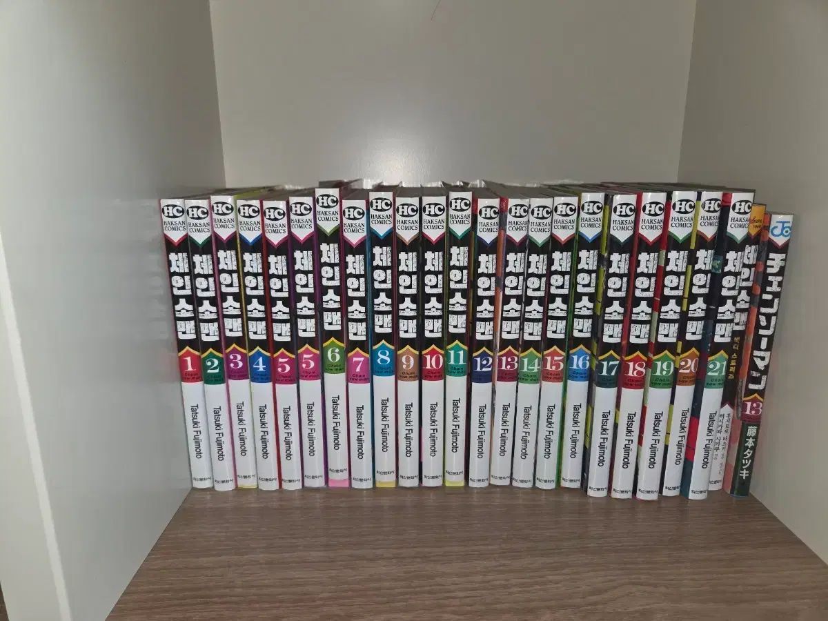 チェンソーマン 漫画 セット 1 - 21 巻 日本版 バディストーリー