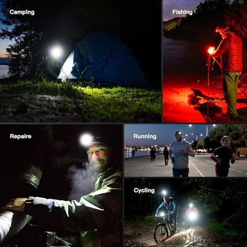 Wurkkos HD50 Led ヘッドライト 充電式 高輝度4000ルーメン 293メートル 白&赤 フラッド&スポットライト,角度調整可能,IP67防水 磁性テールカバー 小型 超軽量 登山 キャンプ 散歩 アウトドア 災害 作業 夜釣り 0edf61cb Wurkkos HD50 Led ヘッドライト 充電式 高輝度4000ルーメン 293メートル 白&赤 フラッド&スポットライト,角度調整可能,IP67防水 磁性テールカバー 小型 超軽量 登山 キャンプ 散歩 アウトドア 災害 作業 夜釣り 0edf61cb