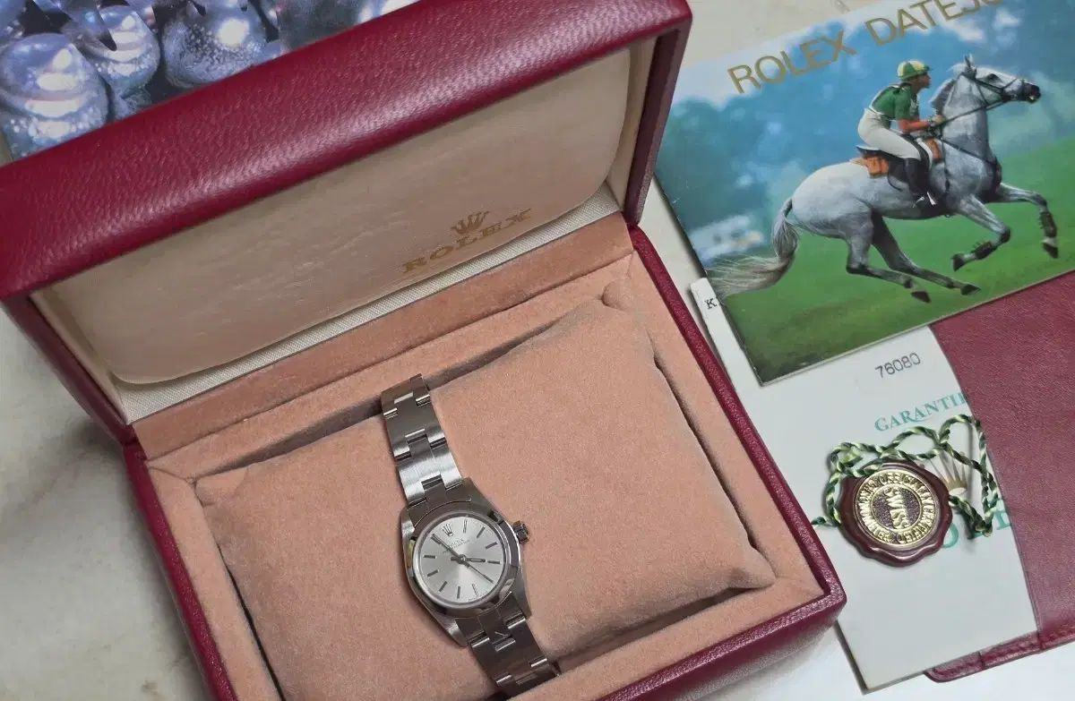 ROLEX ロレックス レディース 26mm スチール フルパッケージ