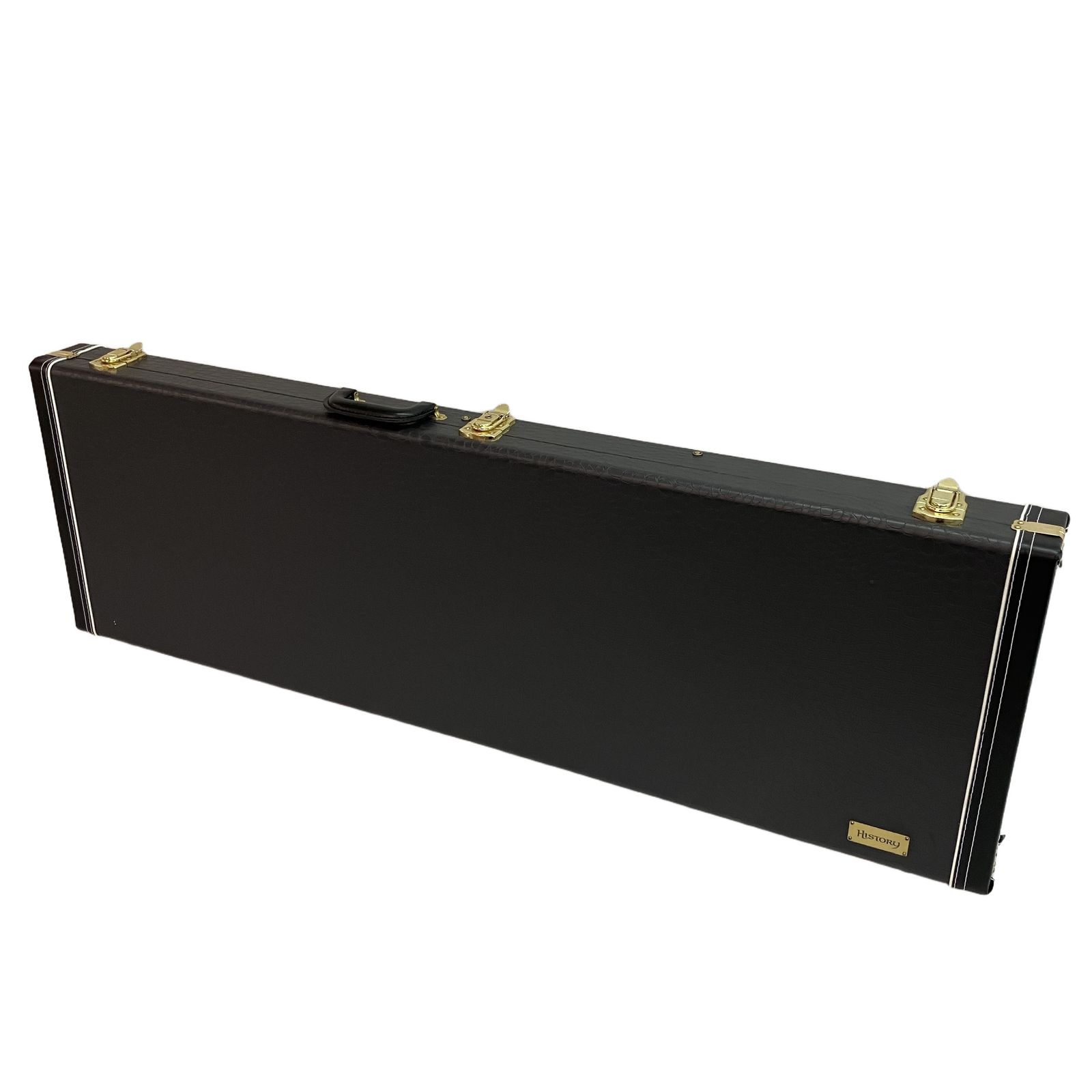 HISTORY 汎用角型 エレキギター用ハードケース ブラック 楽器 中古 C11324078