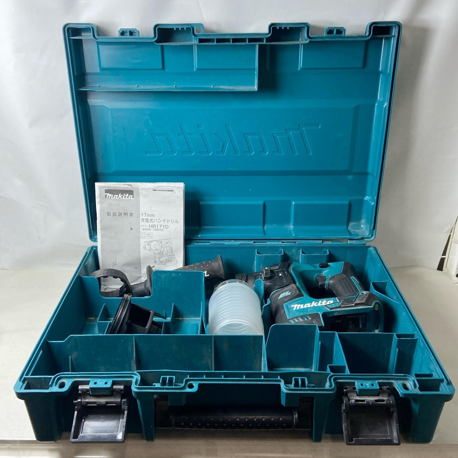 MAKITA マキタ 17mm 18V 充電式ハンマードリル SDSプラス HR171D ブルー