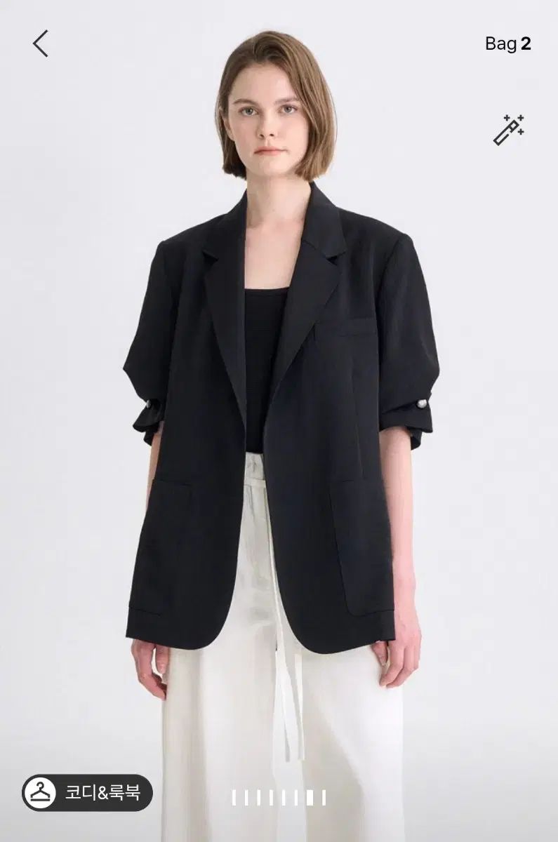 タイム バックスリット ブラックジャケット 新品