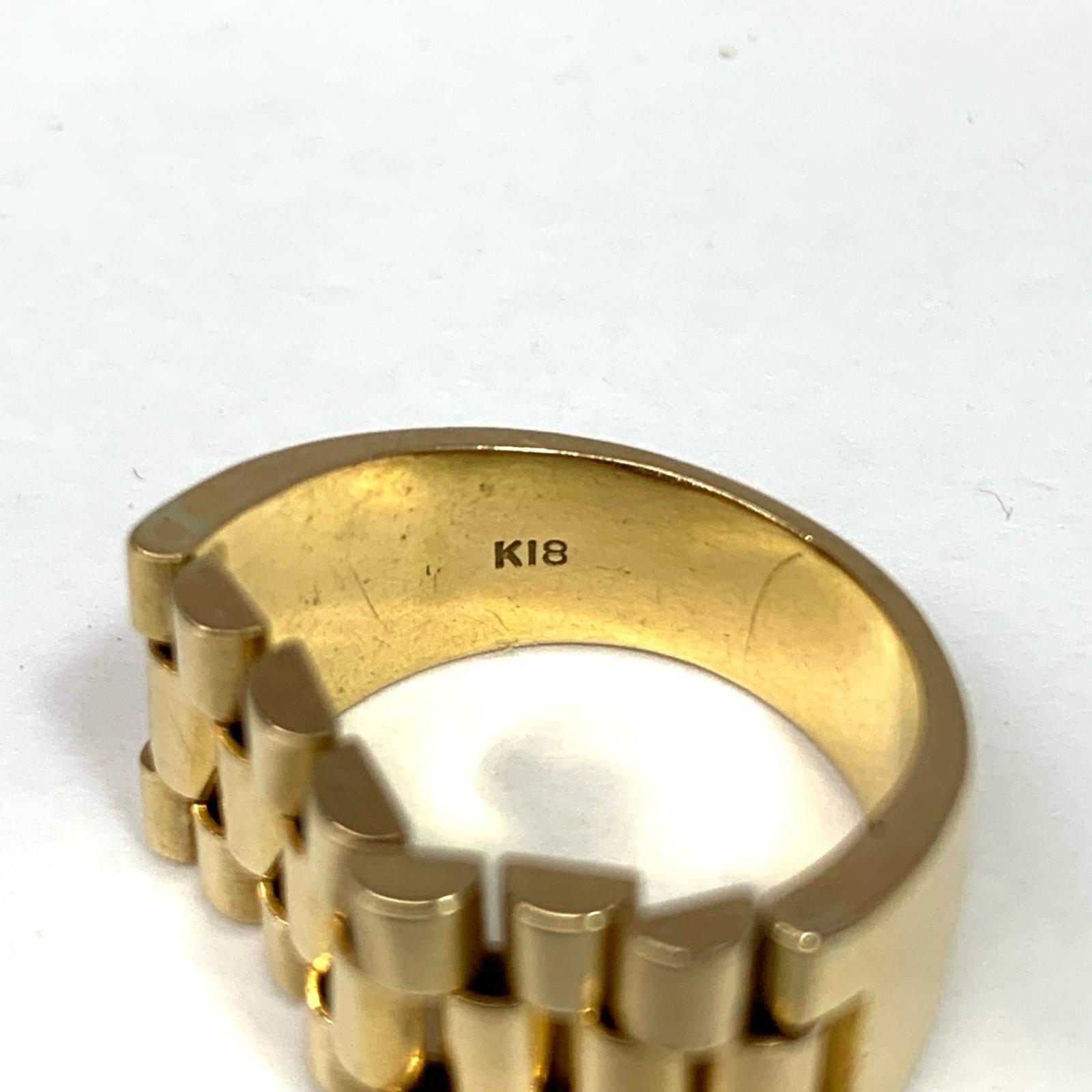 【物流センター】 中古 K18 リング・指輪 ゴールド 【129】 【物流センター】 中古 K18 リング・指輪 ゴールド 【129】