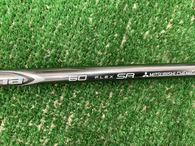 【中古】シャフト 三菱ケミカル Diamana ZF60（SR）42.25インチ　キャロウェイスリーブ　ミニドライバー/SR/0[0777]　ディアマナ