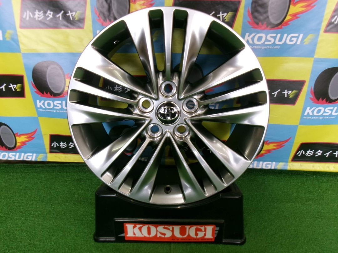 新車外し! トヨタ 40系アルファード純正 7J-18 5H120 +40 中古ホイール 4本 【Y215 大和店】