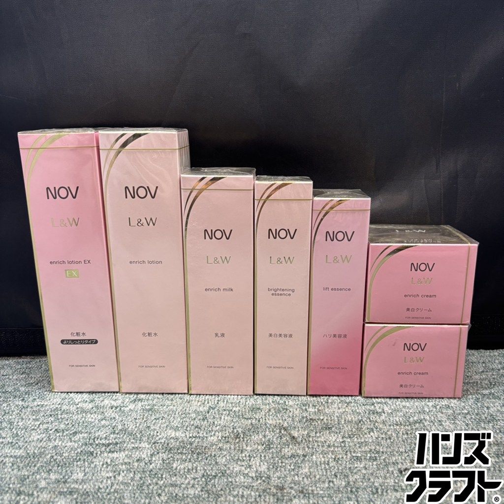 ◎【未使用品／未開封】 ノブプラス 保護化粧水・化粧水・美容液 5本セット セラムローション クリアローション リペアエッセンス ノベリア NOV