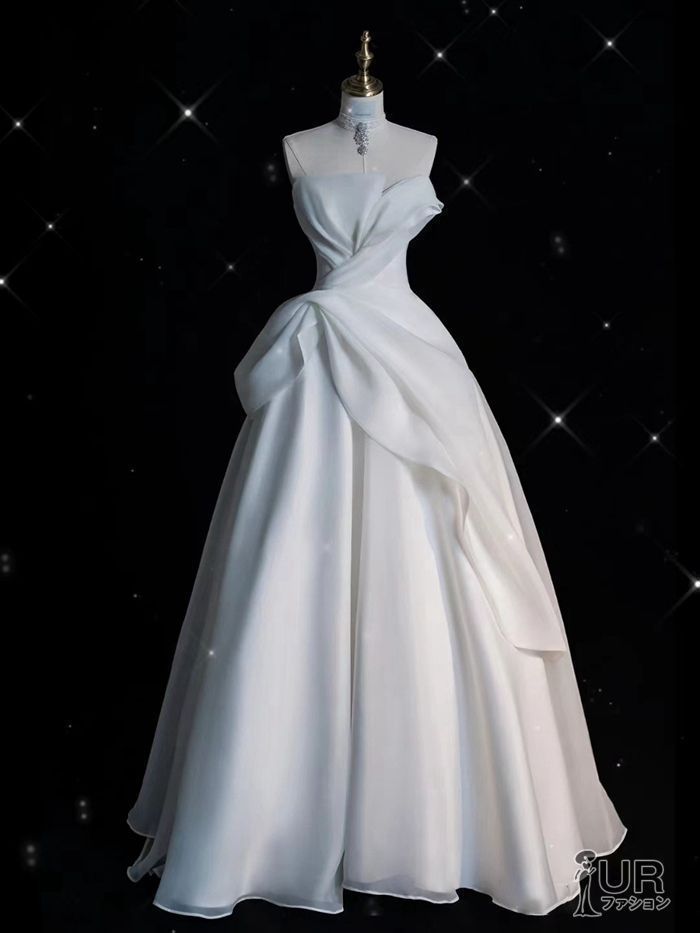 人気商品 花嫁 ドレス ウエディングドレス 前撮りドレス ウェディングドレス 二次会ドレスオフショルダー オフショル 前撮り ドレス 花嫁 かわいい 花嫁 二次会ドレス フォトウェディング 可愛い シンプル 後撮り 結婚式