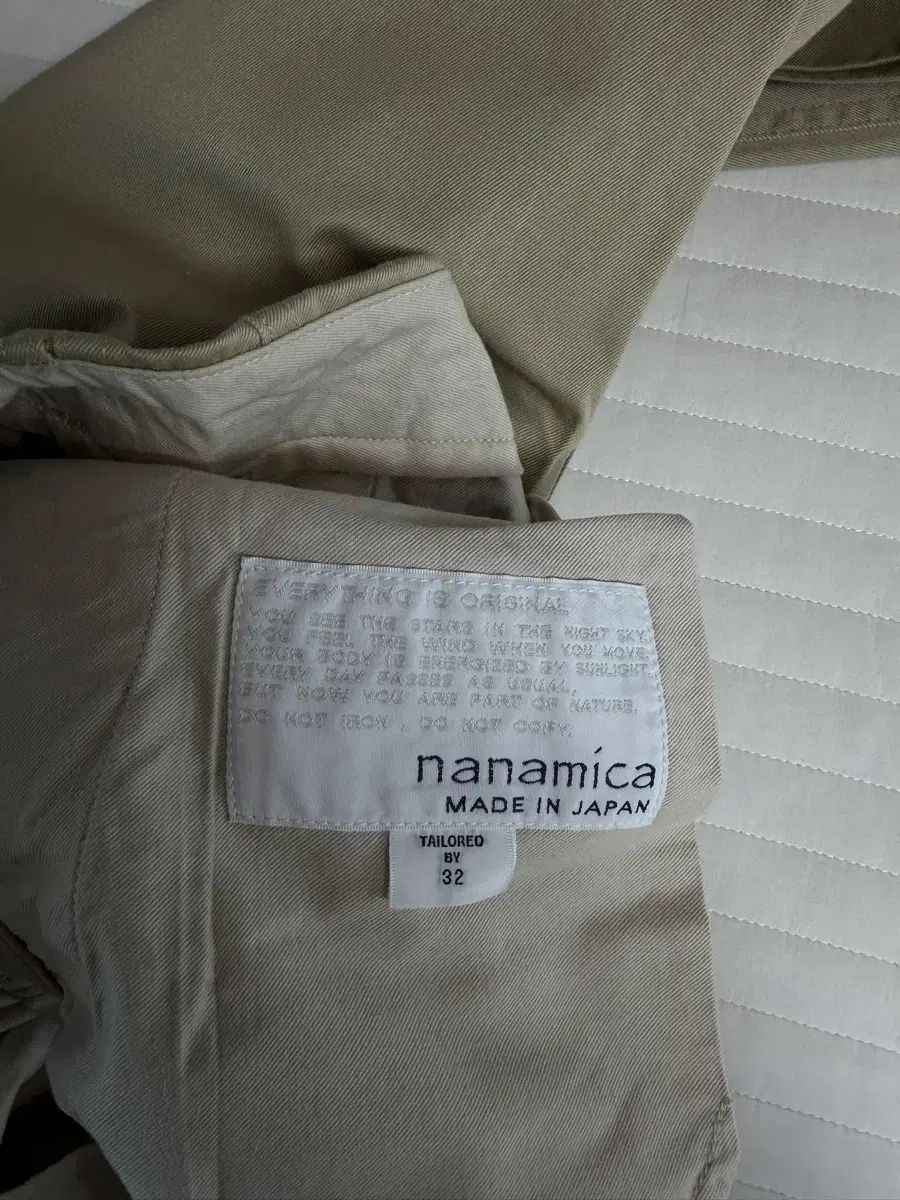 nanamica(ナナミカ) ワイド チノ カーキ 32 nanamica(ナナミカ) ワイド チノ カーキ 32