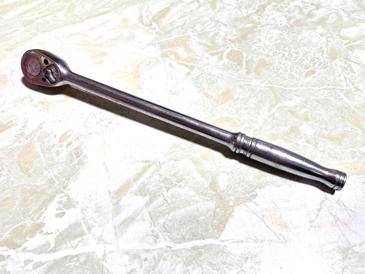 Snap-on スナップオン 1/2 ロング ラチェット ハンドル レンチ S715 ソケット