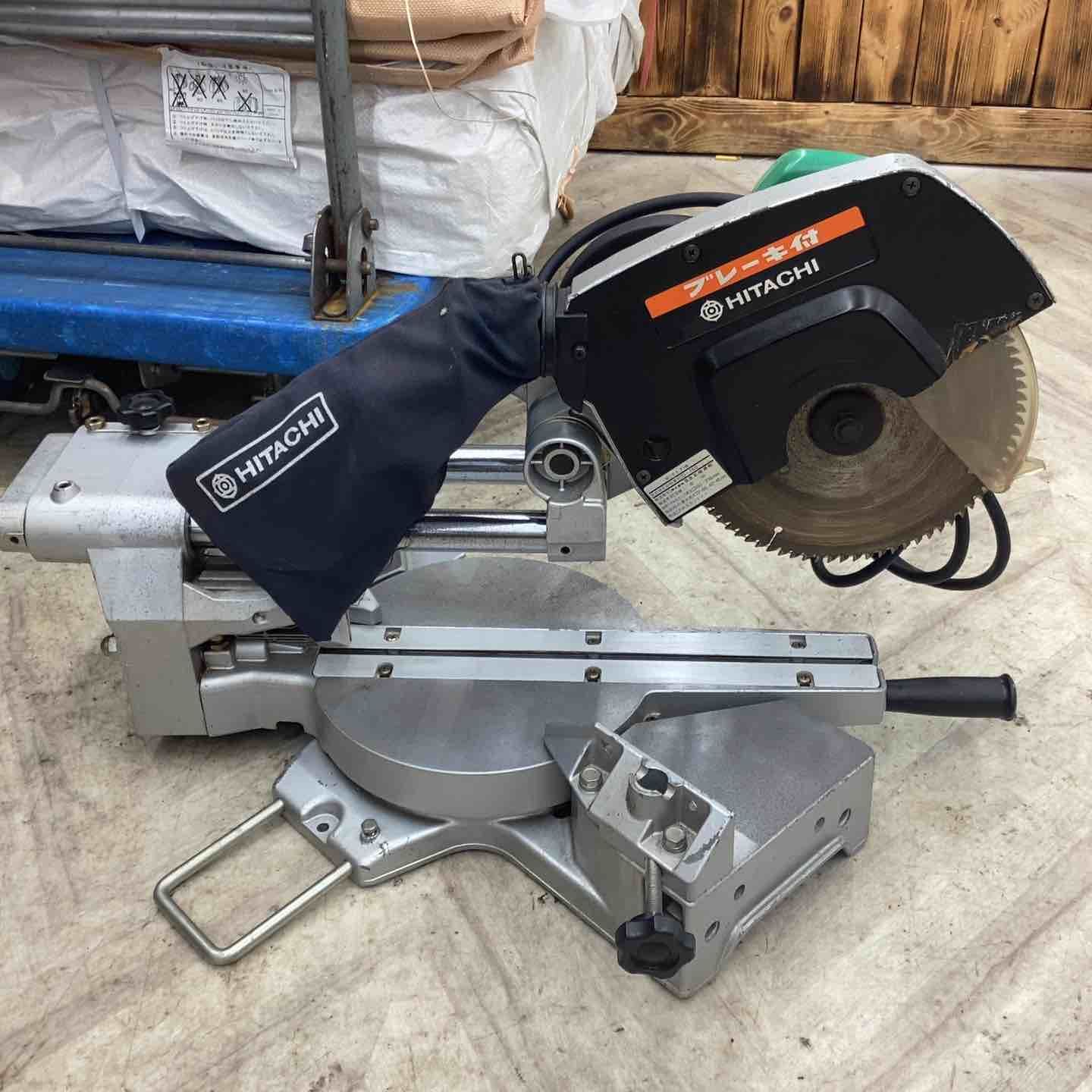 ◇ハイコーキ(HIKOKI ※旧:日立工機) 卓上スライド丸のこ C8FB ※安全カバーきかない※【越谷店】