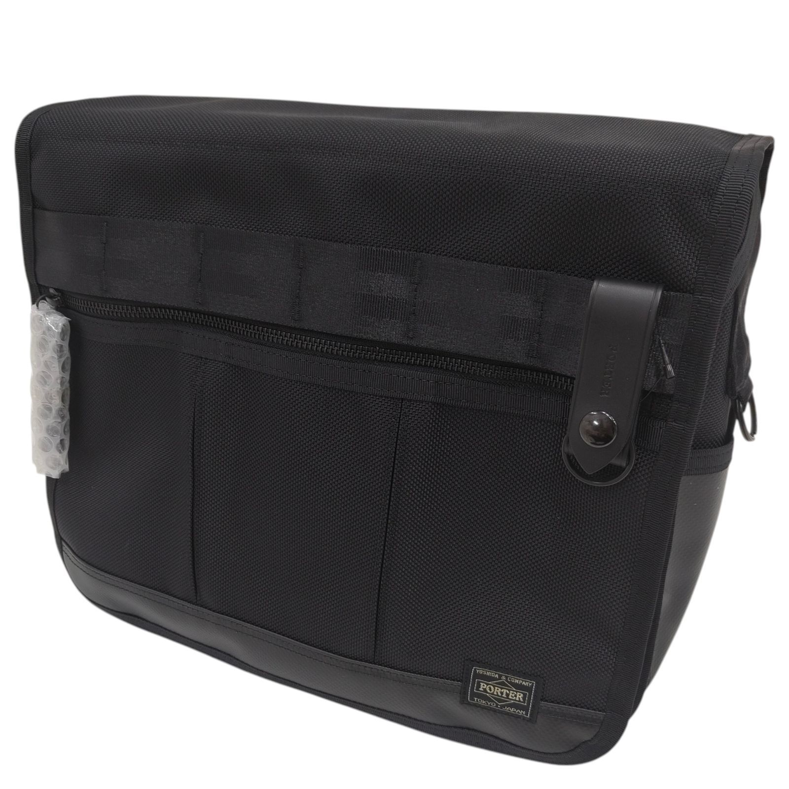 新品 未使用 ポーター ヒート ショルダーバッグ 703-06973-10 吉田カバン PORTER HEAT SHOULDER BAG 斜めがけ 大きめ A4 カジュアル ナイロン メンズ レディース 6427861