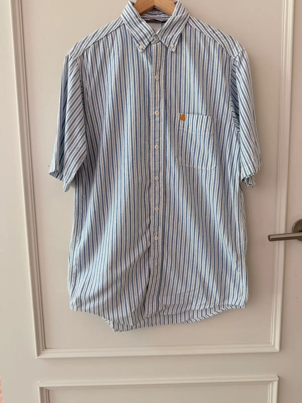 Carhartt カーハート ストライプ 半袖 シャツ