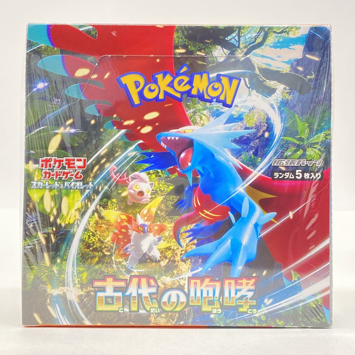 【未開封】ポケモンカードゲーム スカーレット＆バイオレット 拡張パック 古代の咆哮 1ボックス/30パック入り