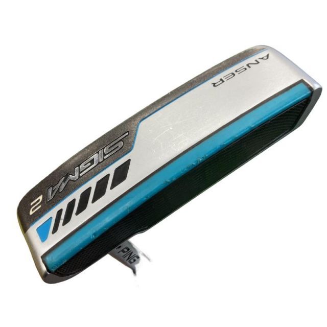 【中古】 ピン SIGMA 2 ANSER プラチナム 34インチ(PP58) パター PT スチール (フレックスその他) メンズ 男性用 右利き 右用 Cランク ゴルフクラブ