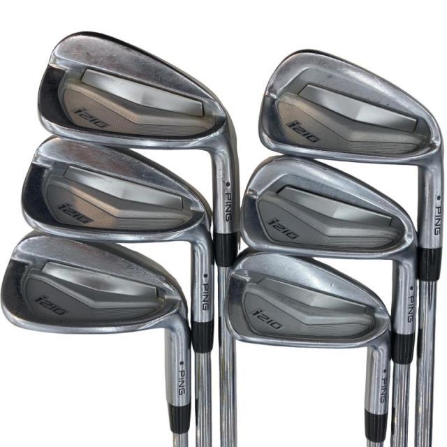 【中古】 ピン i210 6S アイアンセット IR NS PRO MODUS3 TOUR105 (フレックスS) メンズ 男性用 右利き 右用 Cランク ゴルフクラブ