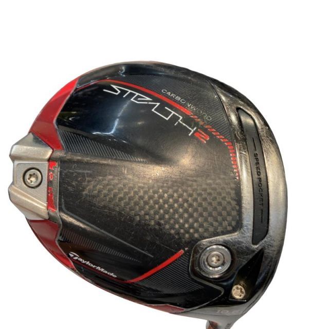 【中古】 テーラーメイド STEALTH2 10.5° ドライバー DR TENSEI RED TM50(STEALTH DR) (フレックスR) メンズ 男性用 右利き 右用 Cランク ゴルフクラブ