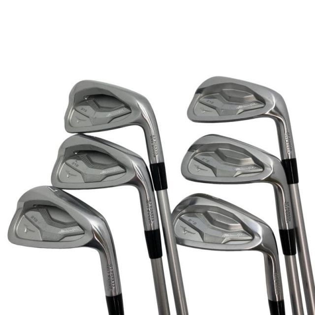 【中古】 ミズノ Mizuno Pro 918 6S アイアンセット IR 純正特注シャフト (フレックスR) メンズ 男性用 右利き 右用 Cランク ゴルフクラブ