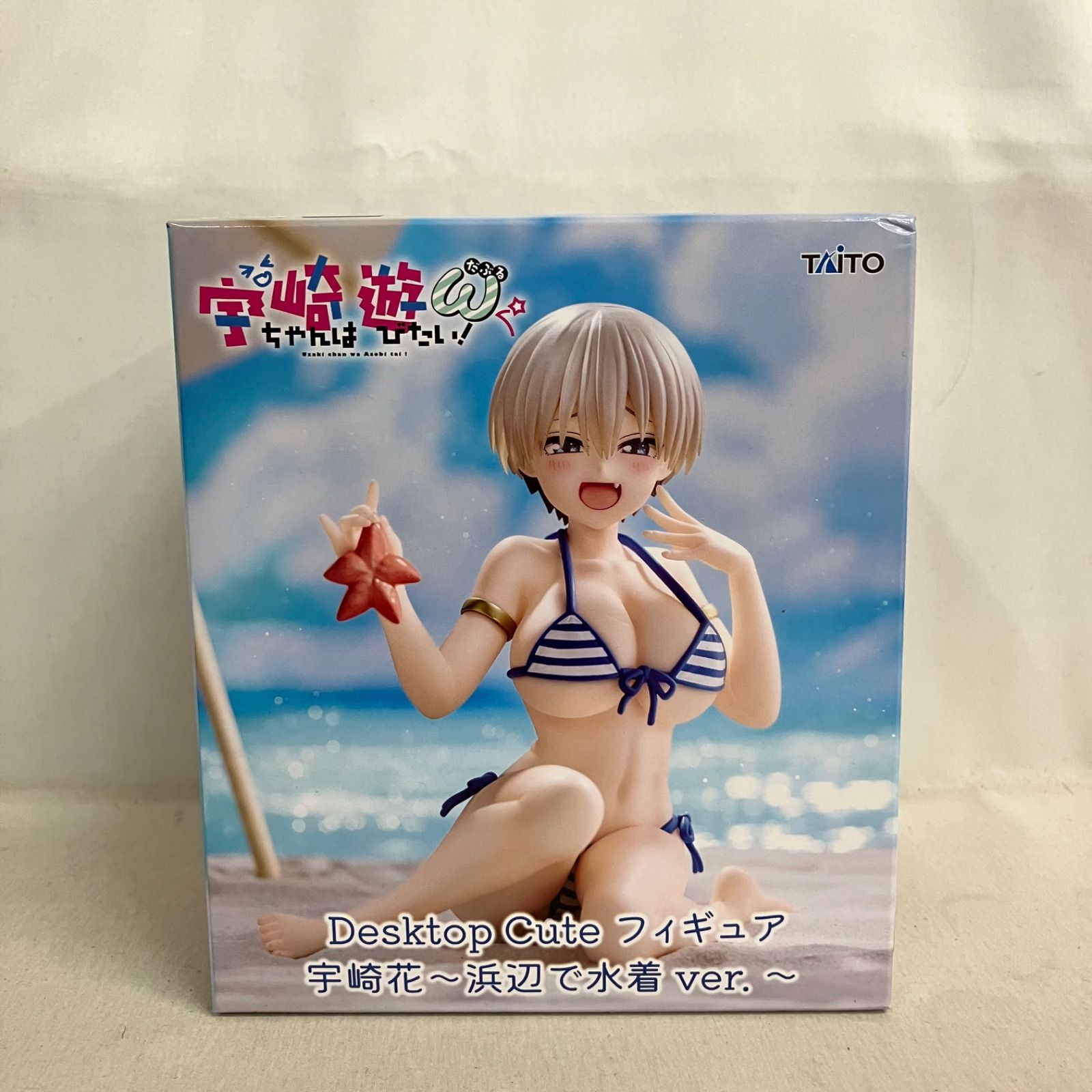 未開封 宇崎ちゃんは遊びたい Desktop Cute 宇崎花 浜辺で水着