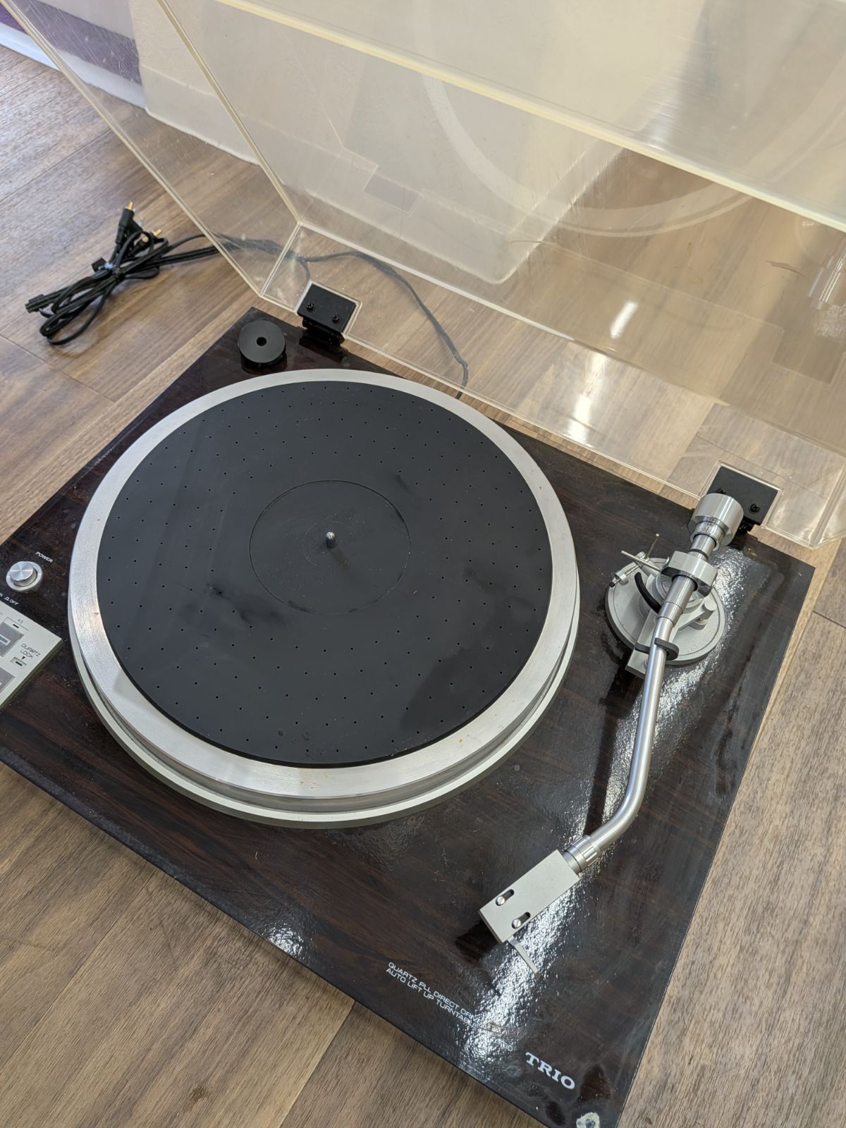 【訳あり/現状品】TRIO トリオ KP-700 レコードプレーヤー ターンテーブル