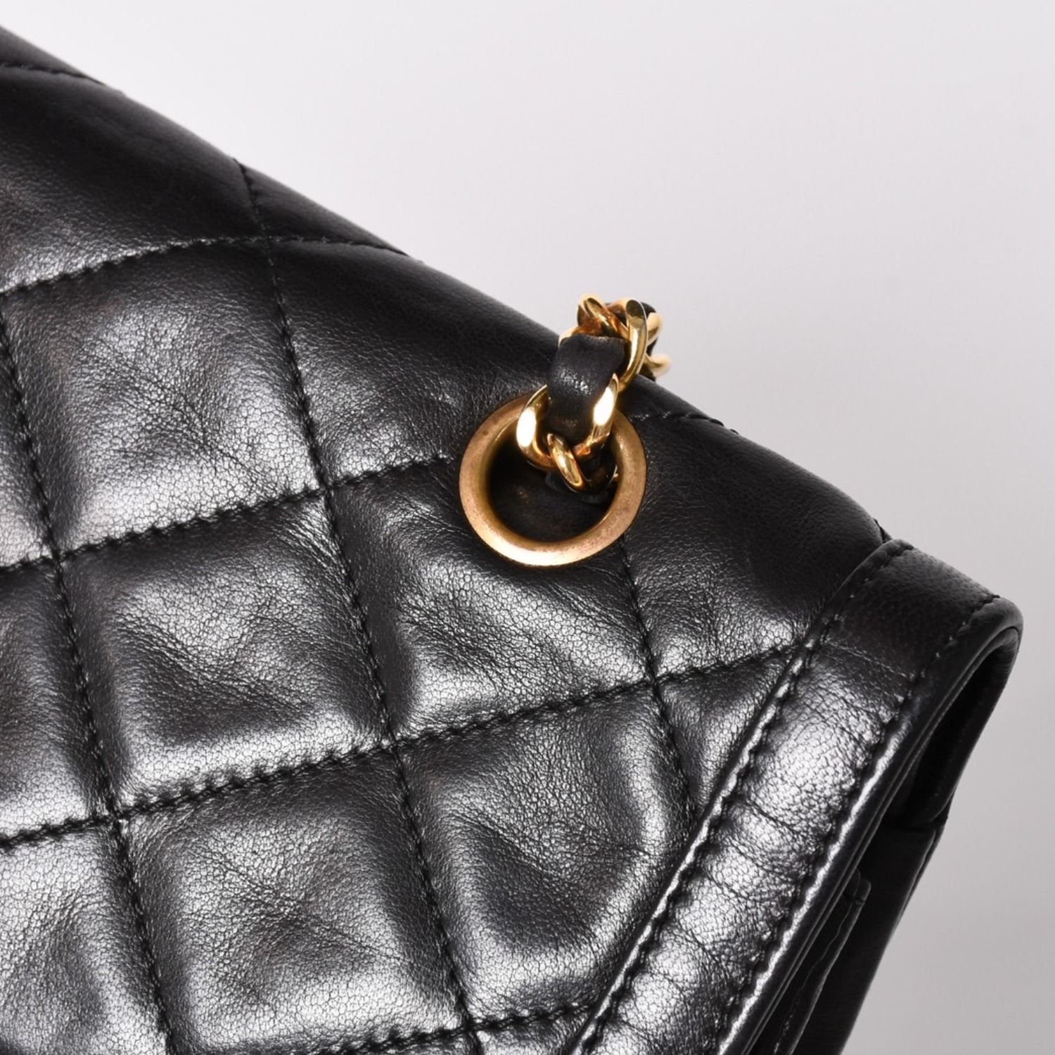 CHANEL シャネル マトラッセ Wフラップ Wチェーンショルダーバッグ 
