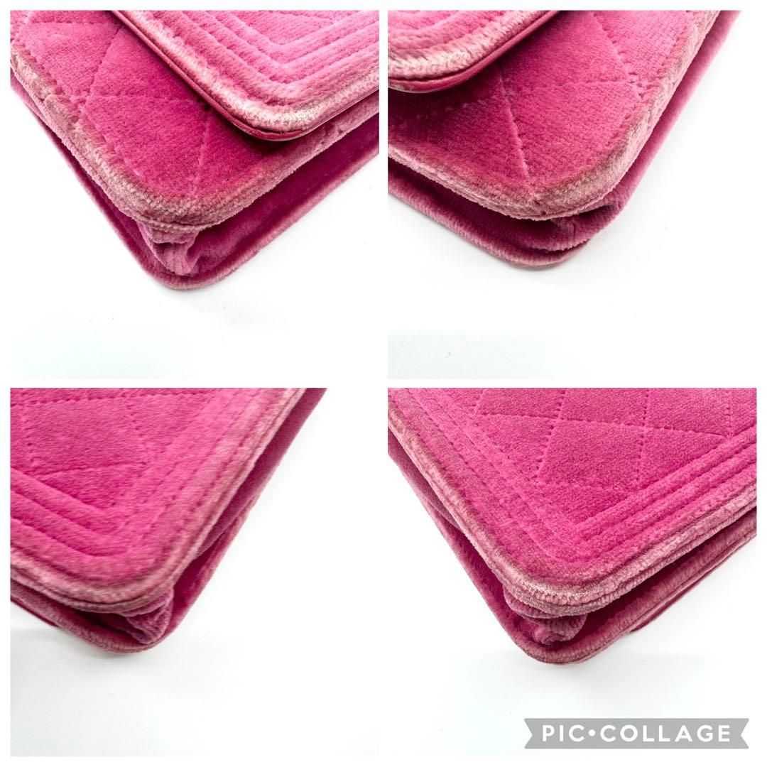 シャネルチェーンウォレット ピンク 財布 シャネル CHANEL シャネル