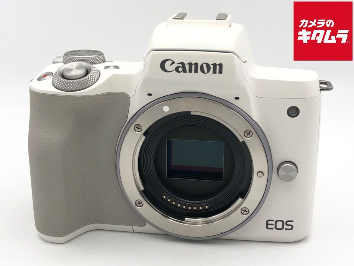 【中古】 【美品】 キヤノン EOS Kiss M2 ボディ ホワイト