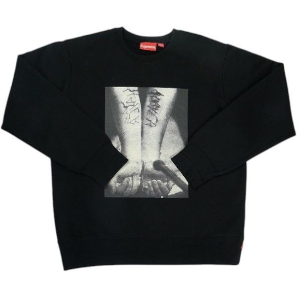 Size【L】 SUPREME シュプリーム 16AW Slayer Cutter Crewneck Black クルーネックスウェット 黒 【中古品-良い】 30010120