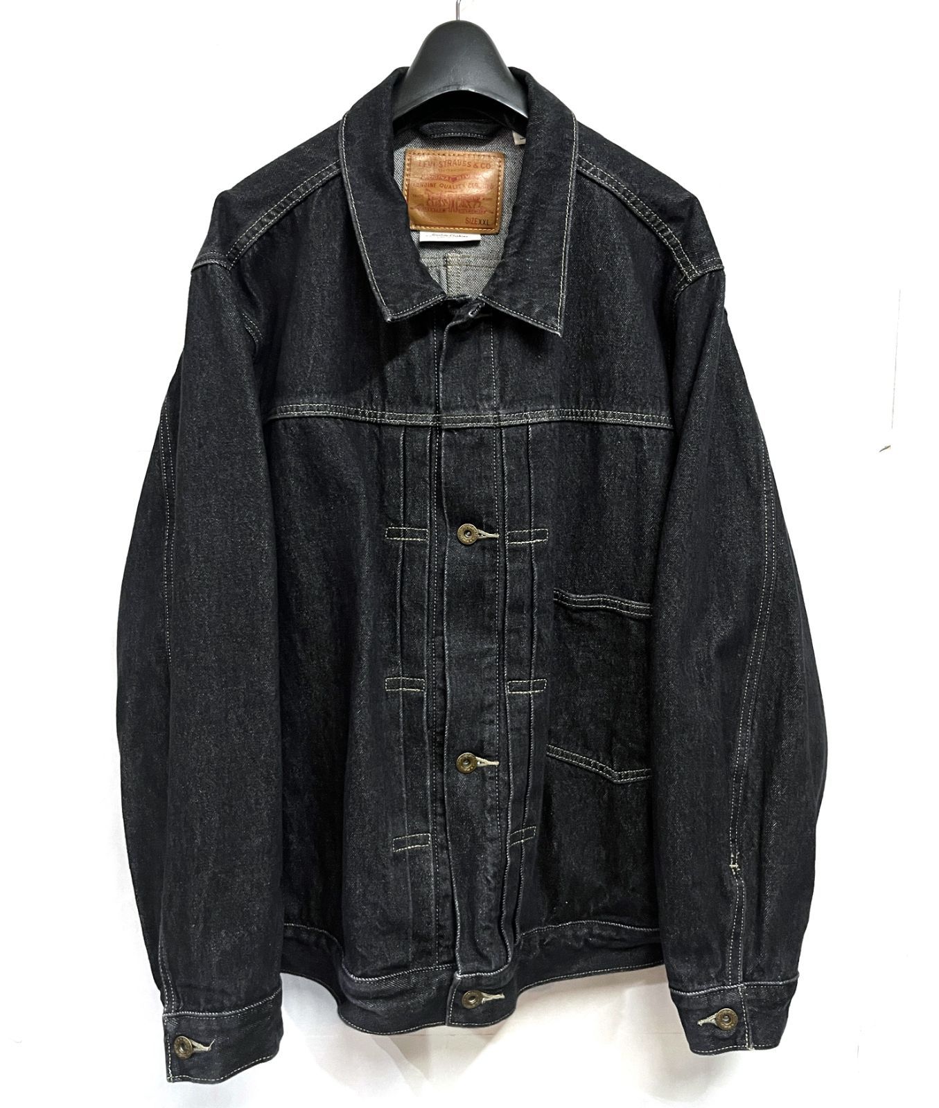 LEVI'S｜リーバイス PREMIUM BLACK COLLECTION 大戦モデル T-BACK TYPE 1st トラッカージャケット Gジャン