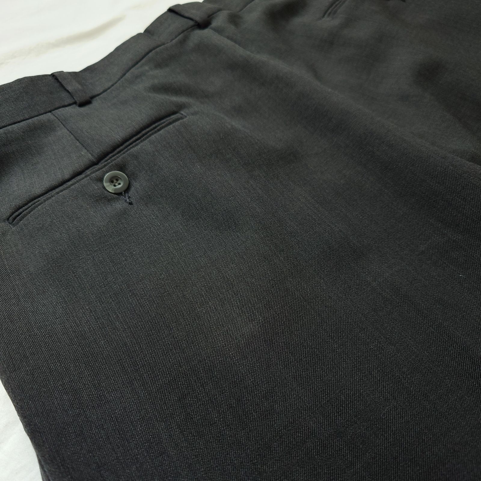 00s SLATESスレイツ ツータックスラックス チャコールグレーW34L32 1999年製Levi's SLATES スレイツ スラックス ツータック 00s SLATES