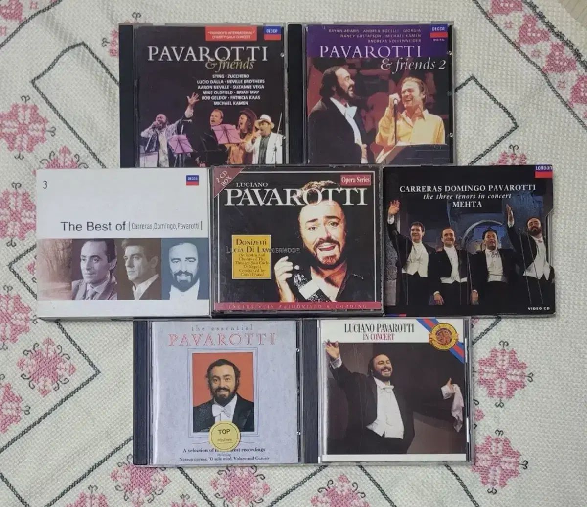 ルチアーノ パバロッティ CD まとめ売り