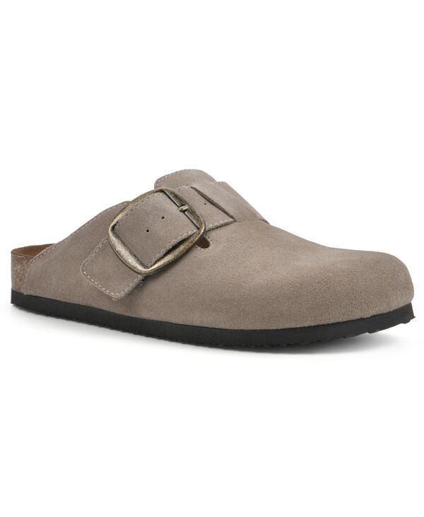 ホワイトマウンテン レディース シューズ サンダル White Mountain Womens Big Easy Slip On Clogs Taupe Suede トープ