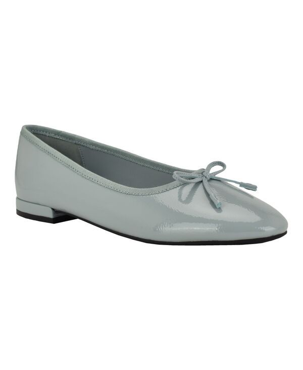 カルバンクライン レディース シューズ パンプス ヒール Calvin Klein Womens Cyrie Low Block Heel Ballet Flats Light Blue ブルー