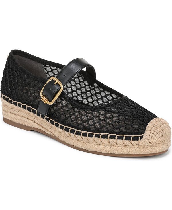 サムエデルマン レディース シューズ パンプス メッシュ Sam Edelman Womens Mackie Mesh Mary Janespadrille Flats Black ブラック