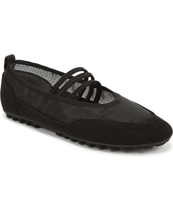 フランコサルト レディース シューズ パンプス Franco Sarto Womens Fietta Round Toe Mary Jane Shoes Black Mesh Fabric ブラック